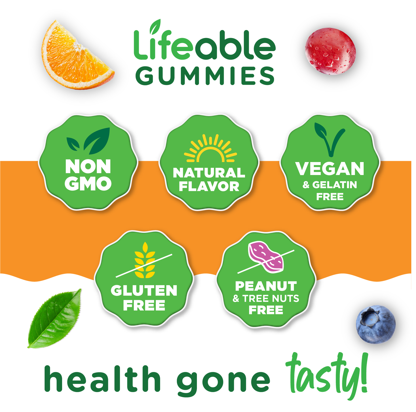 Lifeable Menopause Relief Gummies for Women, 60 ct